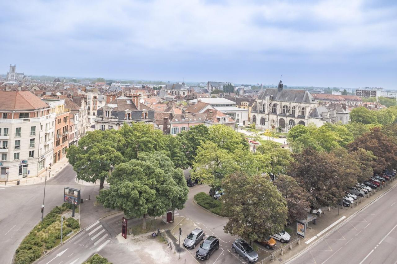 Evasion Urbaine - Vue Panoramique - Proche Gare Lejlighed Troyes Eksteriør billede