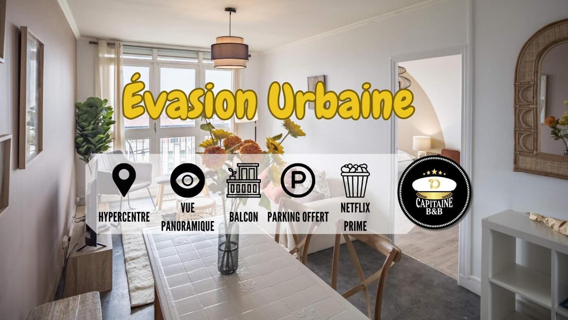Evasion Urbaine - Vue Panoramique - Proche Gare Lejlighed Troyes Eksteriør billede
